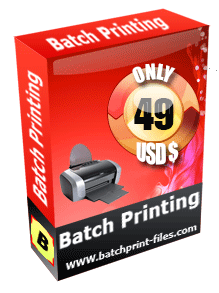 Batch Printing software prints all printable files of all formats and images.