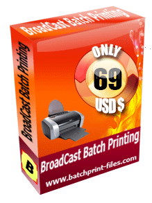 BroadCast  Printing screen shot