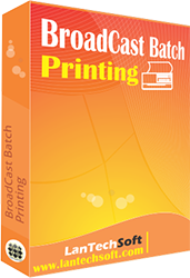 Broadcast printing